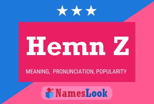 ملصق اسم Hemn Z