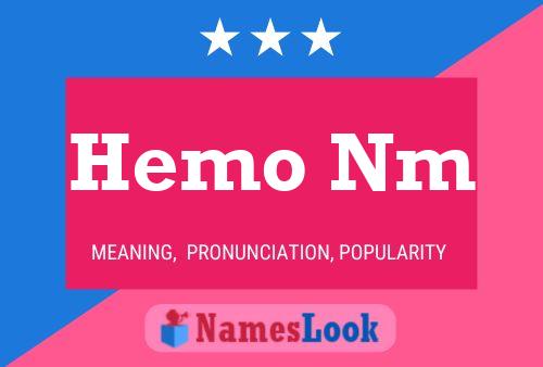 ملصق اسم Hemo Nm