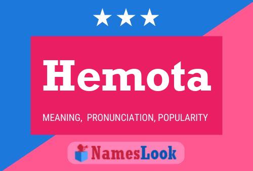 ملصق اسم Hemota