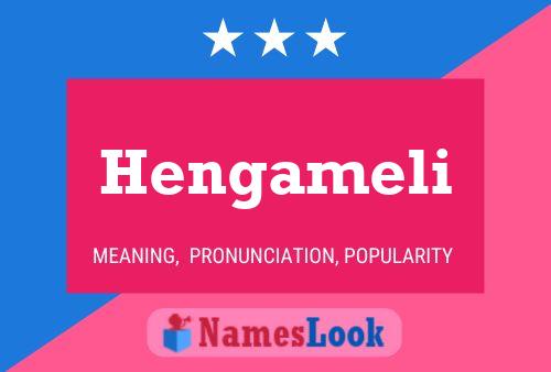 ملصق اسم Hengameli