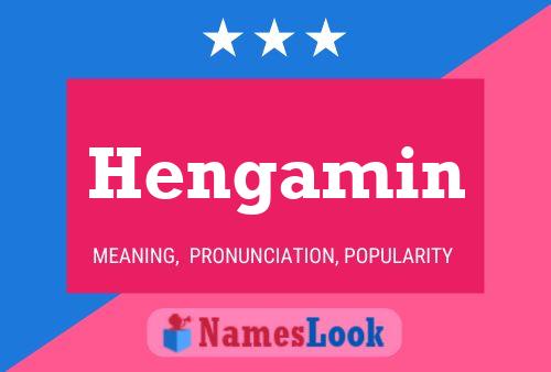 ملصق اسم Hengamin