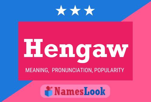 ملصق اسم Hengaw