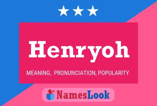 ملصق اسم Henryoh