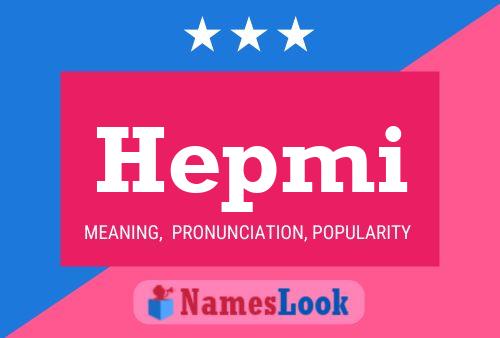 ملصق اسم Hepmi