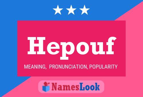 ملصق اسم Hepouf