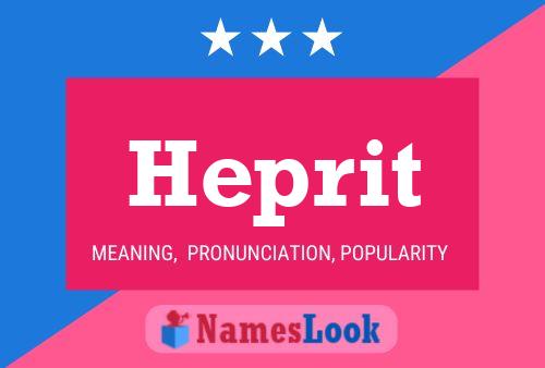 ملصق اسم Heprit