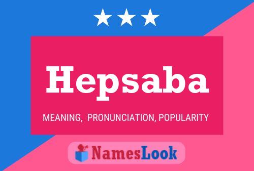 ملصق اسم Hepsaba