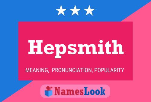 ملصق اسم Hepsmith