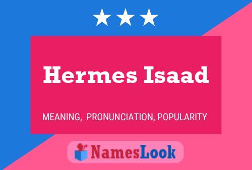 ملصق اسم Hermes Isaad