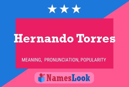 ملصق اسم Hernando Torres