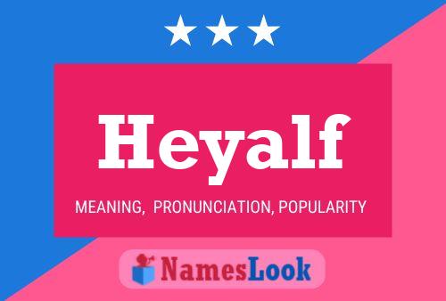 ملصق اسم Heyalf