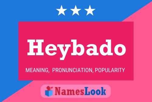 ملصق اسم Heybado