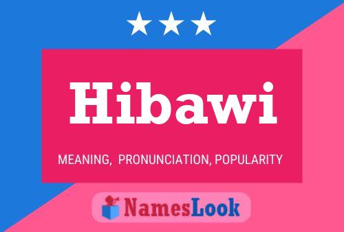 ملصق اسم Hibawi