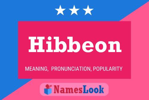 ملصق اسم Hibbeon