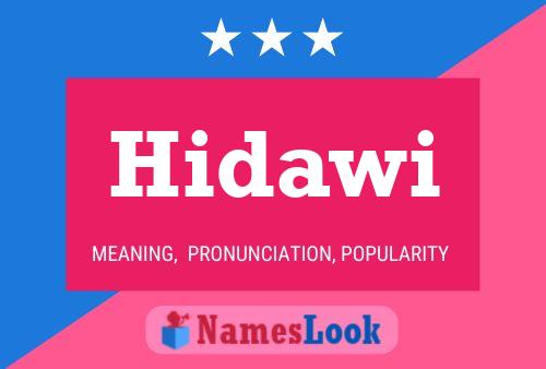 ملصق اسم Hidawi