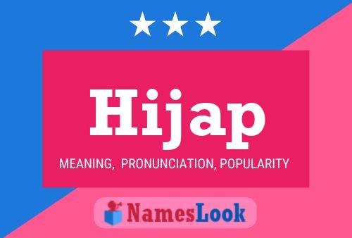 ملصق اسم Hijap