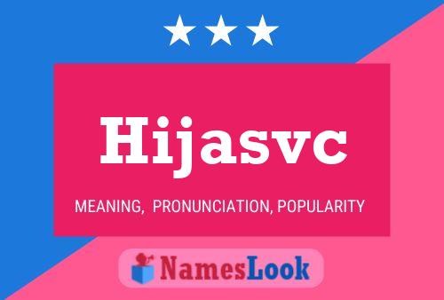 ملصق اسم Hijasvc