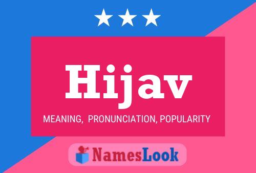 ملصق اسم Hijav