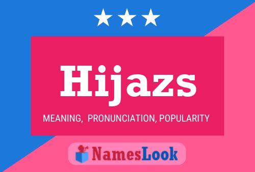 ملصق اسم Hijazs