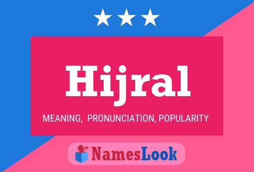 ملصق اسم Hijral