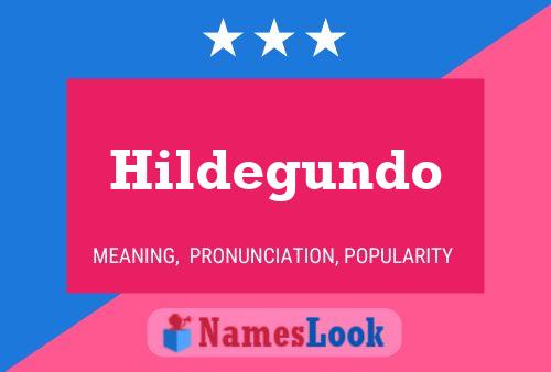 ملصق اسم Hildegundo