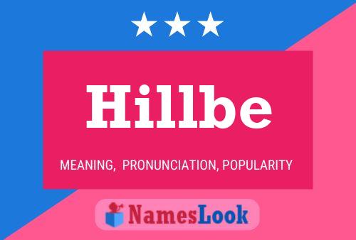 ملصق اسم Hillbe