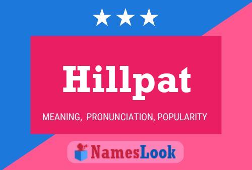 ملصق اسم Hillpat