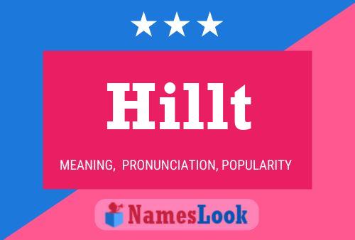 ملصق اسم Hillt