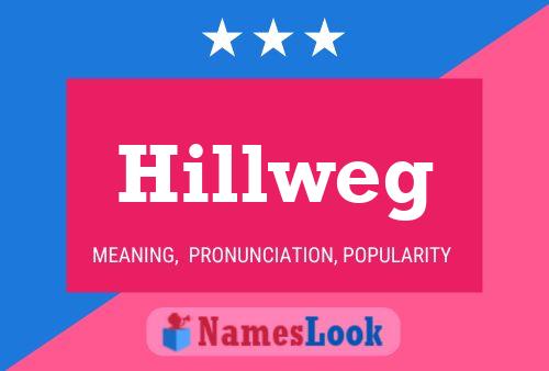 ملصق اسم Hillweg