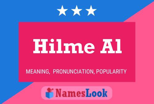 ملصق اسم Hilme Al