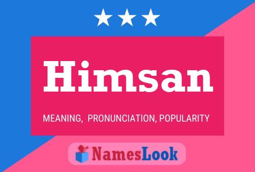 ملصق اسم Himsan