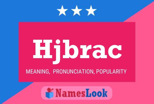 ملصق اسم Hjbrac