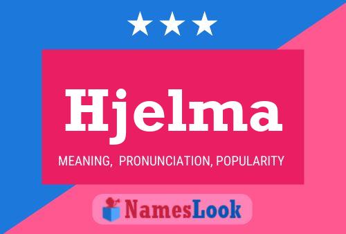 ملصق اسم Hjelma