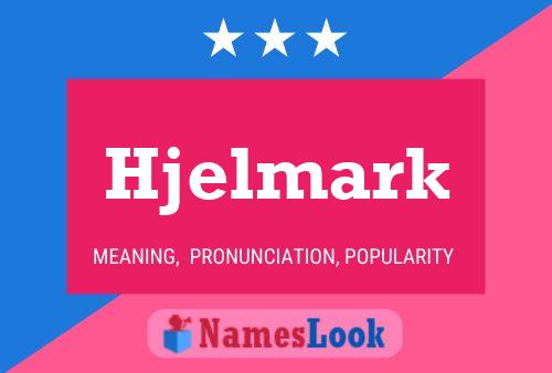 ملصق اسم Hjelmark