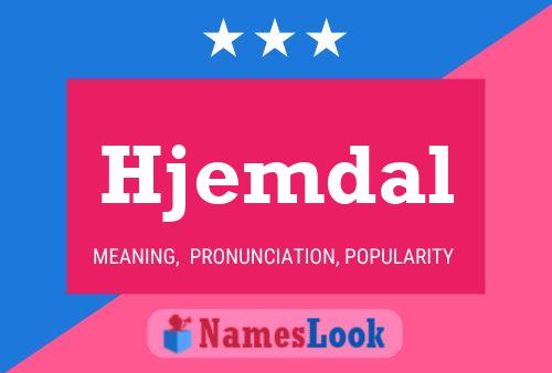 ملصق اسم Hjemdal