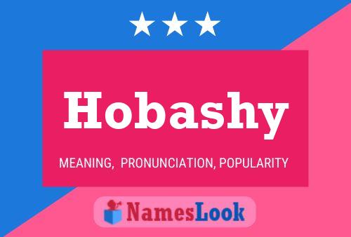 ملصق اسم Hobashy