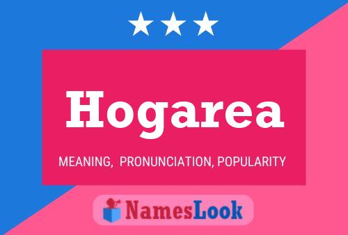 ملصق اسم Hogarea