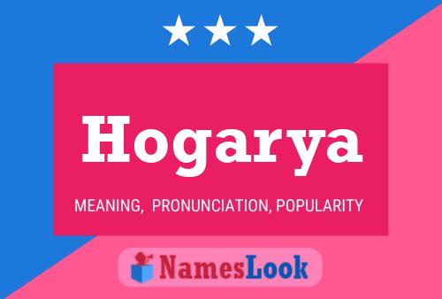 ملصق اسم Hogarya