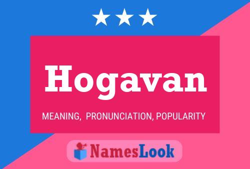 ملصق اسم Hogavan