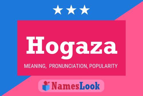 ملصق اسم Hogaza