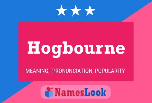 ملصق اسم Hogbourne