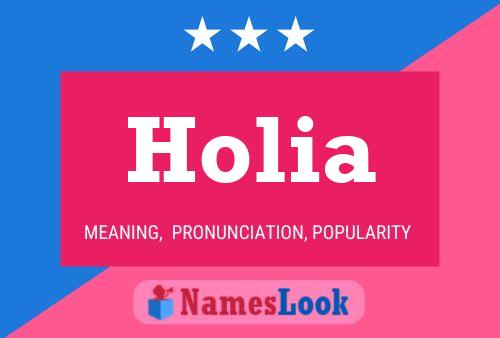 ملصق اسم Holia