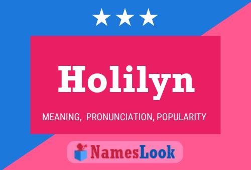 ملصق اسم Holilyn