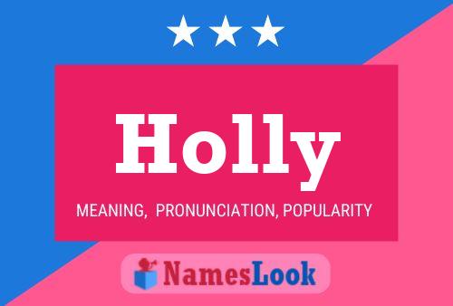 ملصق اسم Holly