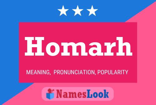 ملصق اسم Homarh