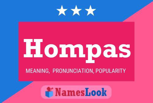 ملصق اسم Hompas