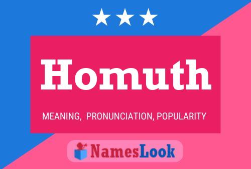 ملصق اسم Homuth