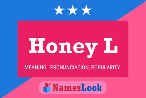 ملصق اسم Honey L