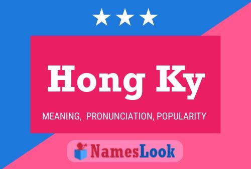 ملصق اسم Hong Ky