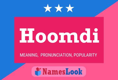 ملصق اسم Hoomdi